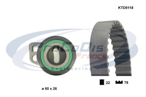Procodis France KTD9118 Timing Belt Kit KTD9118: Buy near me in Poland at 2407.PL - Good price!