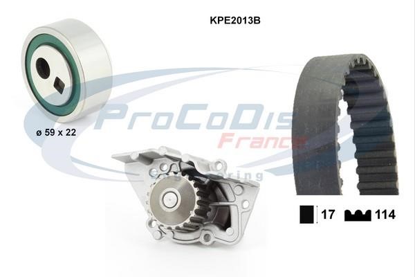 Procodis France KPE2013B Steuerungseinrichtungsriemen, Satz mit Wasserpumpe KPE2013B: Kaufen Sie zu einem guten Preis in Polen bei 2407.PL!