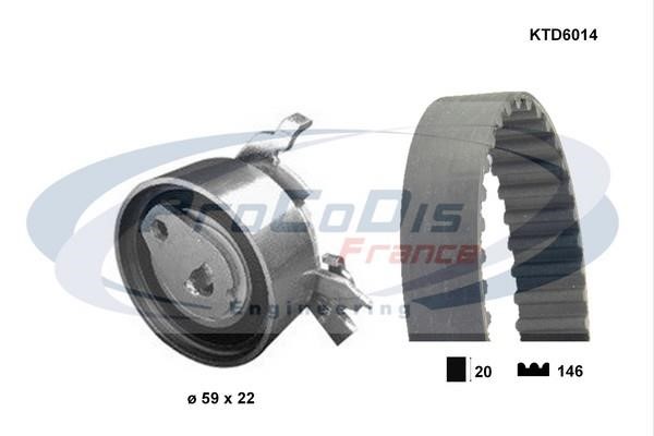 Procodis France KTD6014 Timing Belt Kit KTD6014: Buy near me in Poland at 2407.PL - Good price!