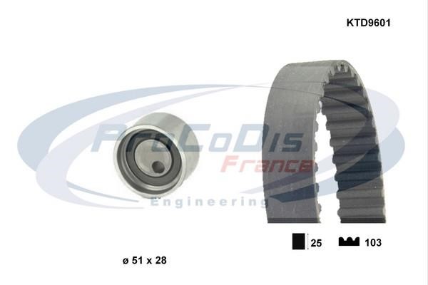 Procodis France KTD9601 Timing Belt Kit KTD9601: Buy near me in Poland at 2407.PL - Good price!