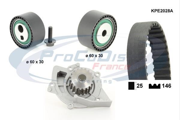Procodis France KPE2028A Ремень ГРМ, комплект с водяным насосом KPE2028A: Отличная цена - Купить в Польше на 2407.PL!