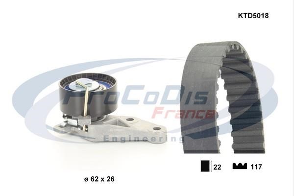 Procodis France KTD5018 Timing Belt Kit KTD5018: Buy near me in Poland at 2407.PL - Good price!