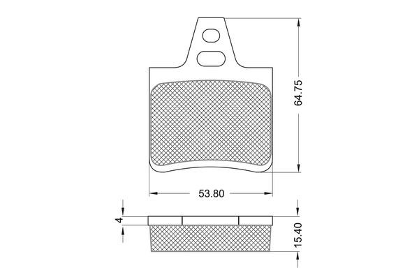 Procodis France PF1206 Brake Pad Set, disc brake PF1206: Buy near me in Poland at 2407.PL - Good price!