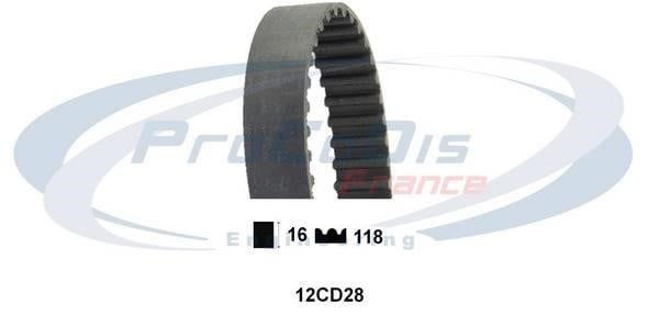 Procodis France 12CD28 Timing belt 12CD28: Buy near me in Poland at 2407.PL - Good price!