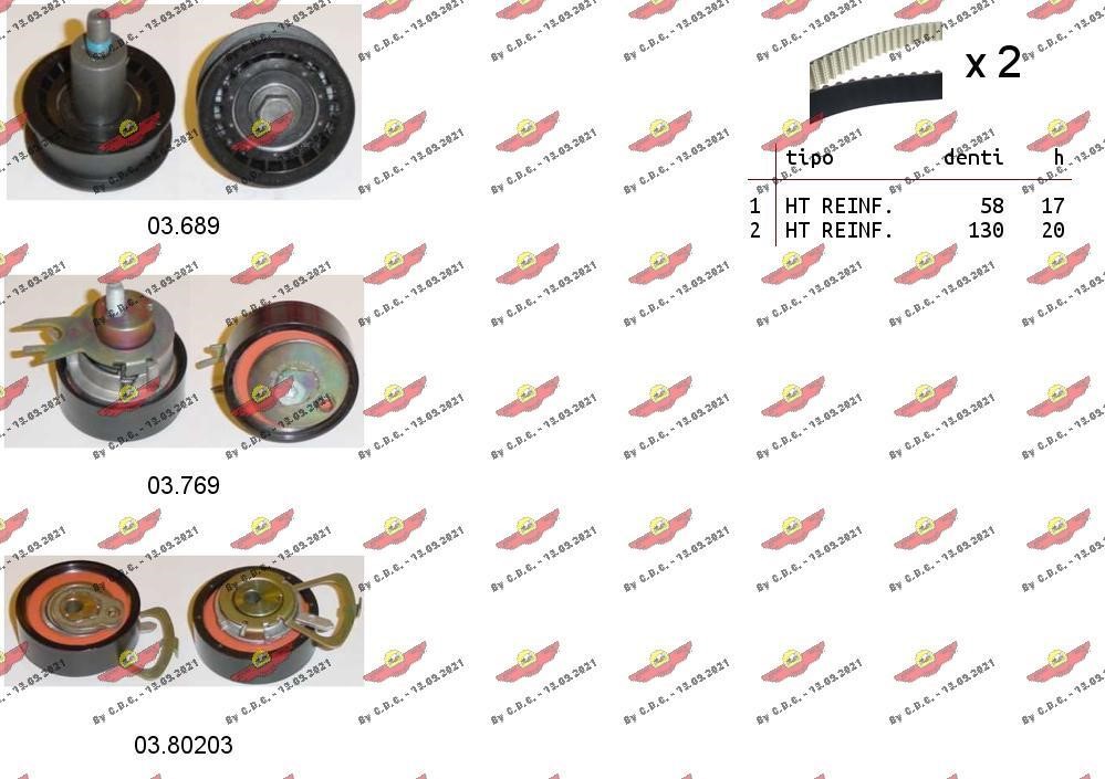 Autokit 045360 Timing Belt Kit 045360: Buy near me in Poland at 2407.PL - Good price!