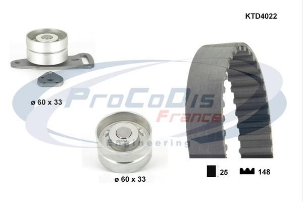 Procodis France KTD4022 Timing Belt Kit KTD4022: Buy near me in Poland at 2407.PL - Good price!
