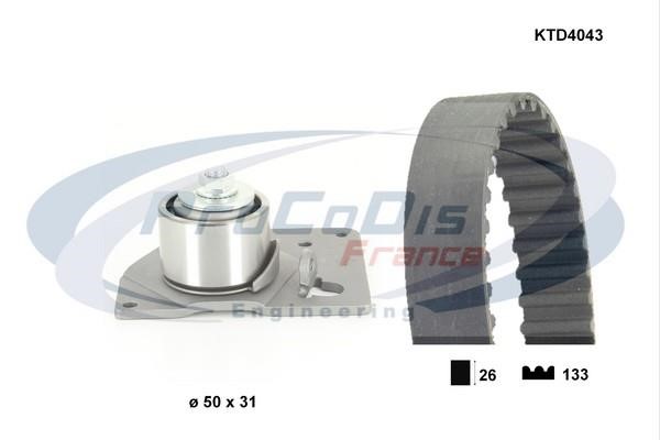  KTD4043 Timing Belt Kit KTD4043: Buy near me in Poland at 2407.PL - Good price!