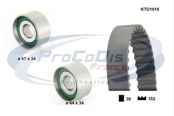 Procodis France KTD1015 Timing Belt Kit KTD1015: Buy near me in Poland at 2407.PL - Good price!