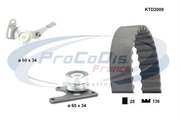 Procodis France KTD2009 Timing Belt Kit KTD2009: Buy near me in Poland at 2407.PL - Good price!
