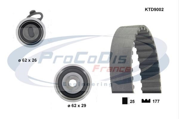 Procodis France KTD9002 Комплект ремня ГРМ KTD9002: Отличная цена - Купить в Польше на 2407.PL!