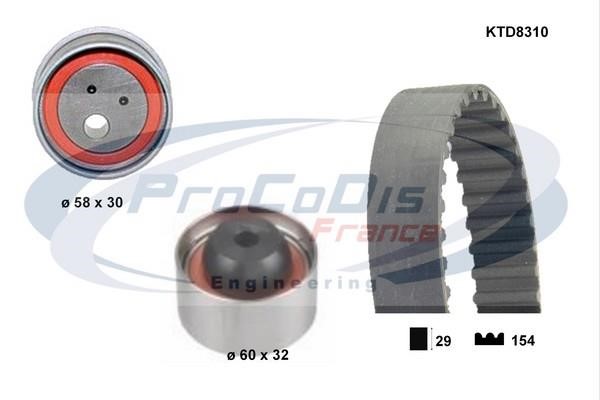 Procodis France KTD8310 Zestaw paska rozrządu KTD8310: Dobra cena w Polsce na 2407.PL - Kup Teraz!