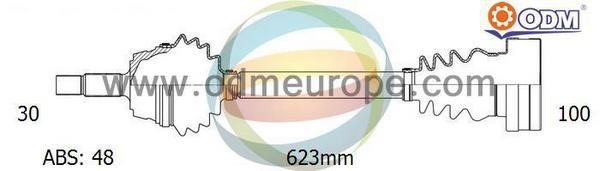 Odm-multiparts 18-341371 Wał napędowy 18341371: Dobra cena w Polsce na 2407.PL - Kup Teraz!