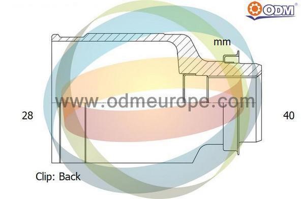 Odm-multiparts 14-216114 Комплект шарнірів, приводний вал 14216114: Приваблива ціна - Купити у Польщі на 2407.PL!