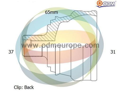 Odm-multiparts 12-141473 Joint kit, drive shaft 12141473: Buy near me in Poland at 2407.PL - Good price!