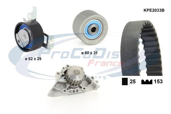 Procodis France KPE2033B TIMING BELT KIT WITH WATER PUMP KPE2033B: Buy near me in Poland at 2407.PL - Good price!