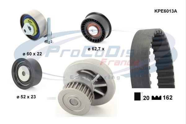  KPE6013A TIMING BELT KIT WITH WATER PUMP KPE6013A: Buy near me in Poland at 2407.PL - Good price!