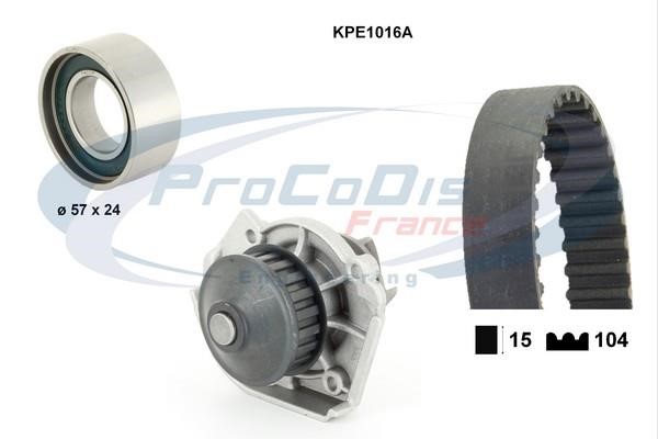 Procodis France KPE1016A Steuerungseinrichtungsriemen, Satz mit Wasserpumpe KPE1016A: Kaufen Sie zu einem guten Preis in Polen bei 2407.PL!