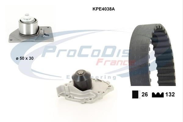  KPE4038A Steuerungseinrichtungsriemen, Satz mit Wasserpumpe KPE4038A: Kaufen Sie zu einem guten Preis in Polen bei 2407.PL!
