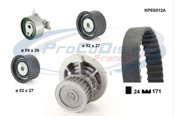 Procodis France KPE6012A TIMING BELT KIT WITH WATER PUMP KPE6012A: Buy near me in Poland at 2407.PL - Good price!