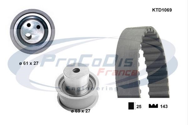 Procodis France KTD1069 Timing Belt Kit KTD1069: Buy near me in Poland at 2407.PL - Good price!