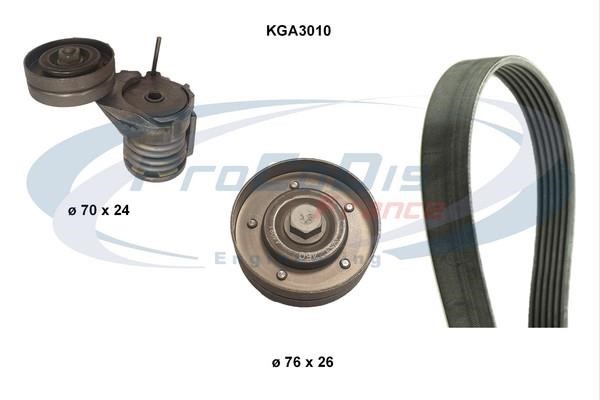 Procodis France KGA3010 Drive belt kit KGA3010: Buy near me in Poland at 2407.PL - Good price!