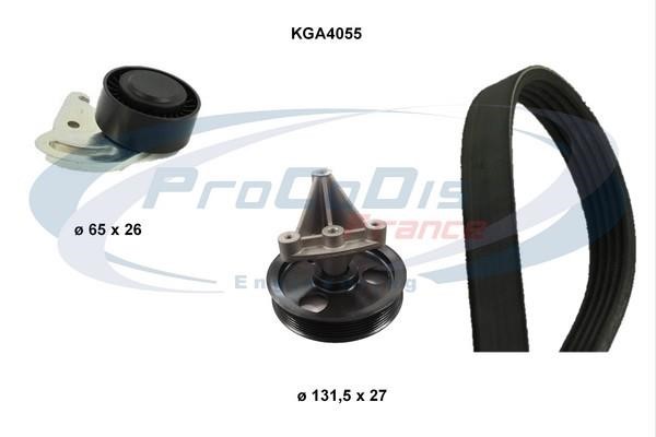 Procodis France KGA4055 Комплект ремня генератора KGA4055: Отличная цена - Купить в Польше на 2407.PL!