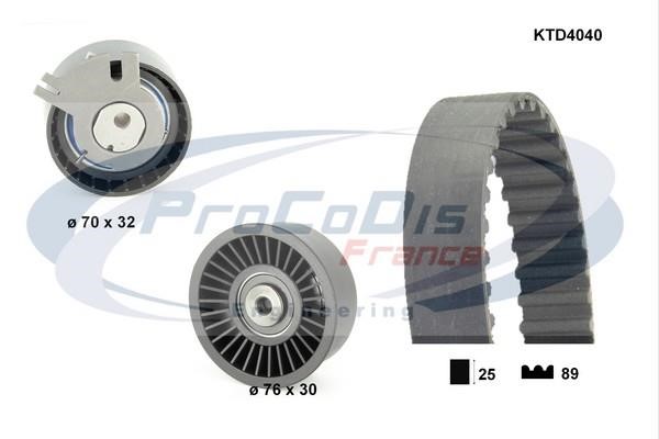 Procodis France KTD4040 Timing Belt Kit KTD4040: Buy near me at 2407.PL in Poland at an Affordable price!