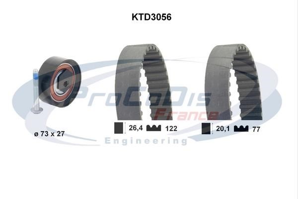 Procodis France KTD3056 Timing Belt Kit KTD3056: Buy near me in Poland at 2407.PL - Good price!