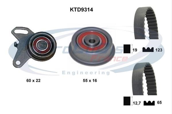 Procodis France KTD9314 Timing Belt Kit KTD9314: Buy near me in Poland at 2407.PL - Good price!