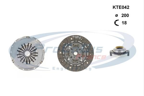  KTE042 Clutch kit KTE042: Buy near me in Poland at 2407.PL - Good price!