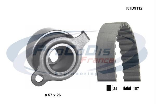 Procodis France KTD9112 Timing Belt Kit KTD9112: Buy near me in Poland at 2407.PL - Good price!