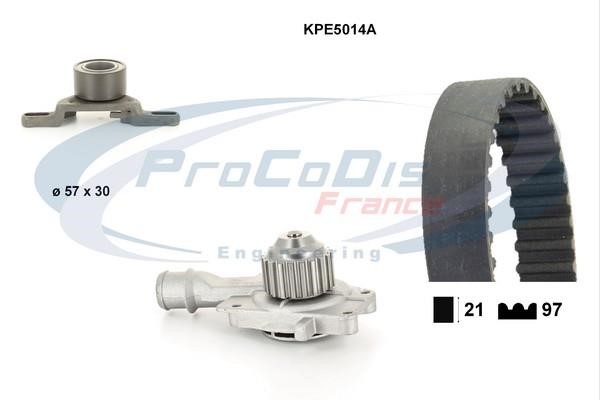 Procodis France KPE5014A Ремень ГРМ, комплект с водяным насосом KPE5014A: Отличная цена - Купить в Польше на 2407.PL!