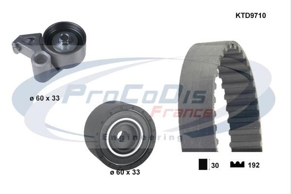 Procodis France KTD9710 Timing Belt Kit KTD9710: Buy near me in Poland at 2407.PL - Good price!