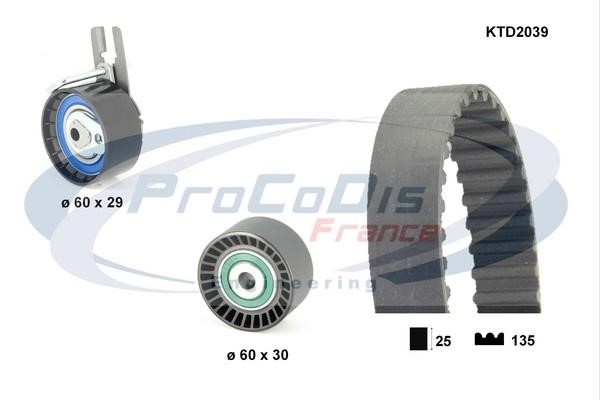 Procodis France KTD2039 Zestaw paska rozrządu KTD2039: Atrakcyjna cena w Polsce na 2407.PL - Zamów teraz!