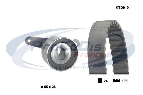 Procodis France KTD9101 Zestaw paska rozrządu KTD9101: Dobra cena w Polsce na 2407.PL - Kup Teraz!