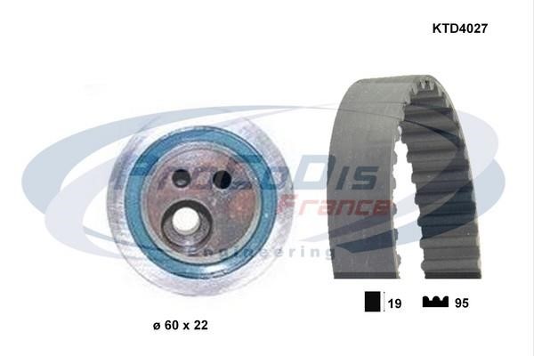 Procodis France KTD4027 Zestaw paska rozrządu KTD4027: Dobra cena w Polsce na 2407.PL - Kup Teraz!