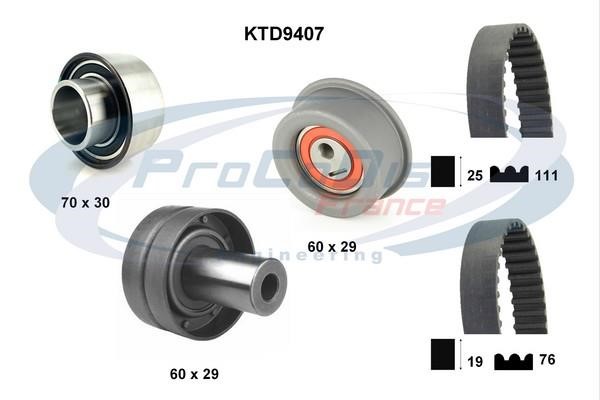 Procodis France KTD9407 Timing Belt Kit KTD9407: Buy near me in Poland at 2407.PL - Good price!