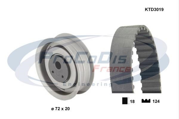 Procodis France KTD3019 Timing Belt Kit KTD3019: Buy near me in Poland at 2407.PL - Good price!