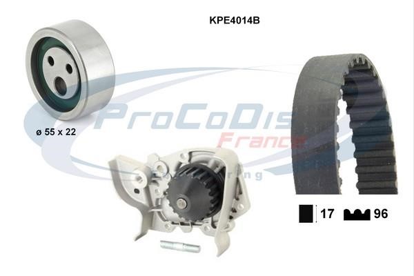 Procodis France KPE4014B Ремень ГРМ, комплект с водяным насосом KPE4014B: Отличная цена - Купить в Польше на 2407.PL!