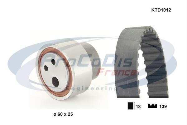 Procodis France KTD1012 Timing Belt Kit KTD1012: Buy near me in Poland at 2407.PL - Good price!