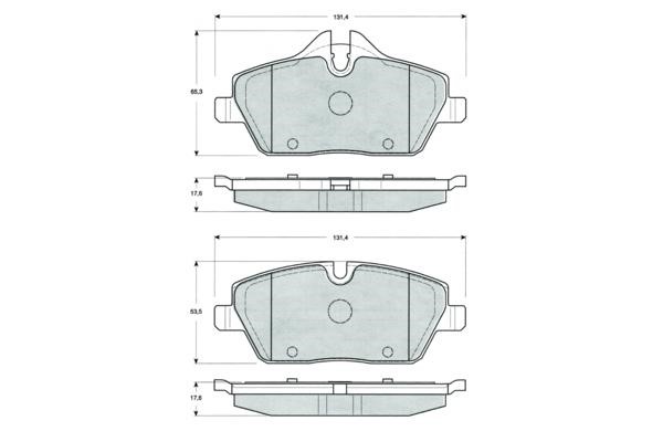 Procodis France PF1433 Тормозные колодки дисковые, комплект PF1433: Отличная цена - Купить в Польше на 2407.PL!