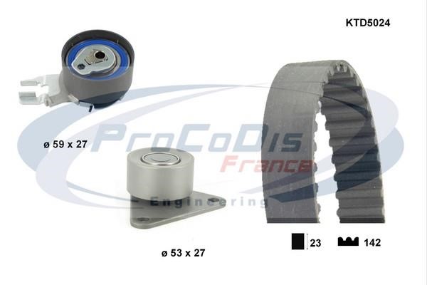 Procodis France KTD5024 Timing Belt Kit KTD5024: Buy near me in Poland at 2407.PL - Good price!