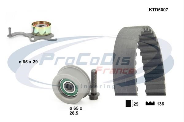 Procodis France KTD6007 Timing Belt Kit KTD6007: Buy near me in Poland at 2407.PL - Good price!