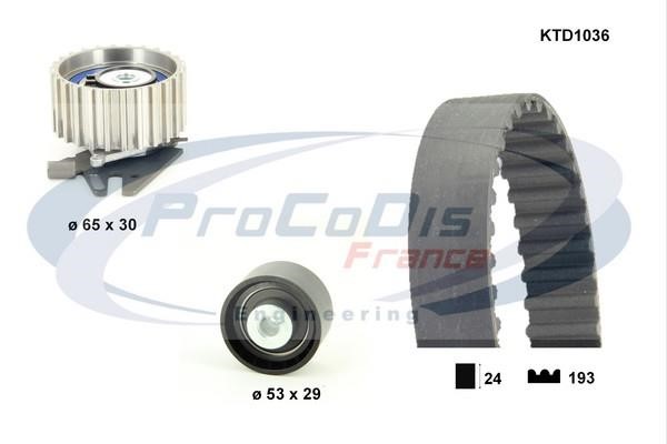Procodis France KTD1036 Timing Belt Kit KTD1036: Buy near me in Poland at 2407.PL - Good price!
