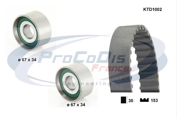 Procodis France KTD1002 Timing Belt Kit KTD1002: Buy near me in Poland at 2407.PL - Good price!