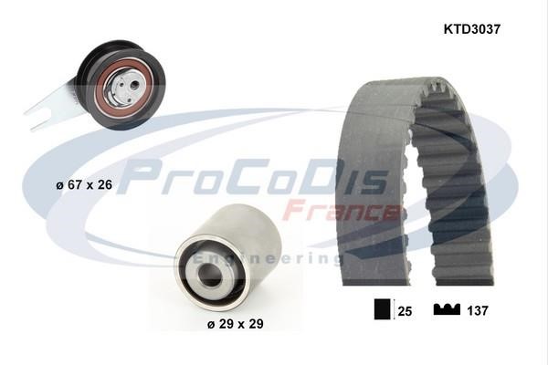 Procodis France KTD3037 Timing Belt Kit KTD3037: Buy near me in Poland at 2407.PL - Good price!