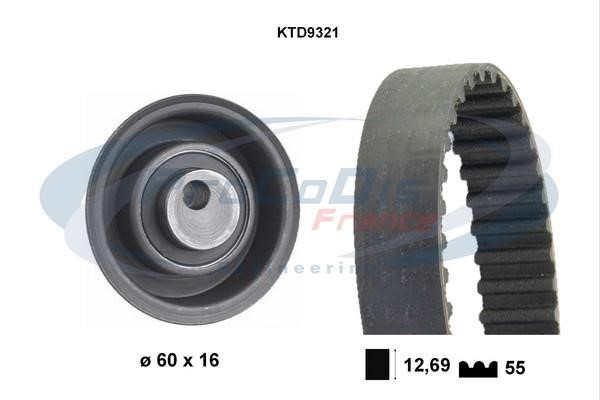 Procodis France KTD9321 Timing Belt Kit KTD9321: Buy near me in Poland at 2407.PL - Good price!