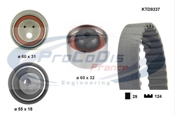 Procodis France KTD9337 Timing Belt Kit KTD9337: Buy near me in Poland at 2407.PL - Good price!