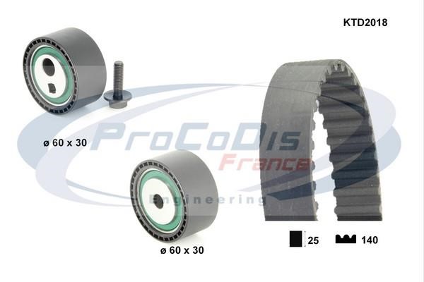  KTD2018 Timing Belt Kit KTD2018: Buy near me in Poland at 2407.PL - Good price!