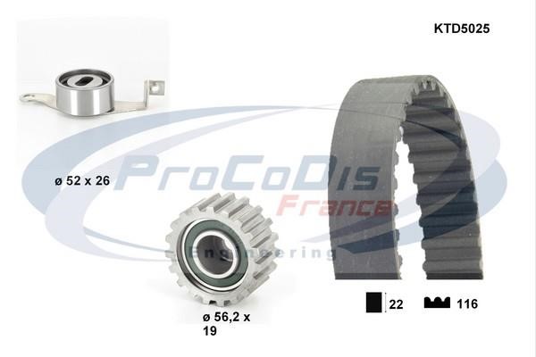 Procodis France KTD5025 Timing Belt Kit KTD5025: Buy near me in Poland at 2407.PL - Good price!